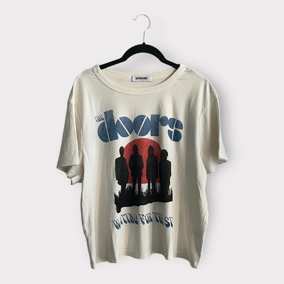 DAYDREAMER The Doors Waiting For The Sun Oversized Tee SIZE 2X - Picture 2 of 7